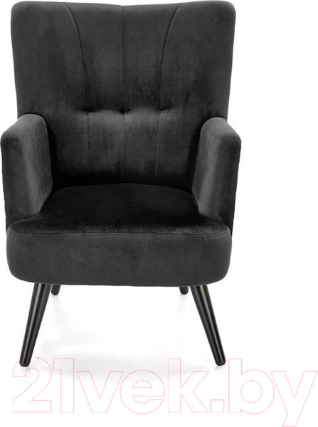 Изображение товара Кресло мягкое Halmar Pagoni (черный)