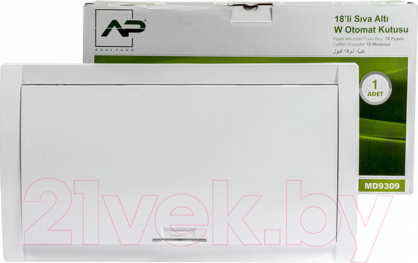 Изображение товара Бокс пластиковый Adal Pano Внутренний 18 / MD9309-B