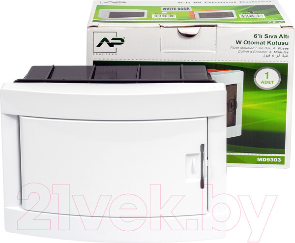 Изображение товара Бокс пластиковый Adal Pano Внутренний 6 / MD9303-B
