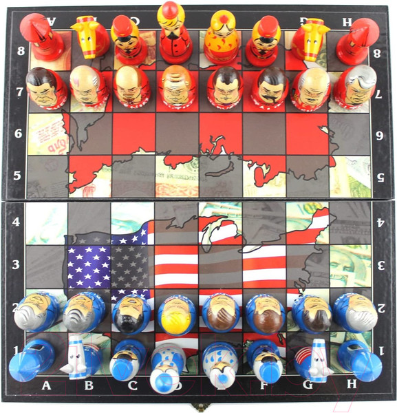 Изображение товара Шахматы Брестская Фабрика Сувениров Мировые лидеры / ch_presidents