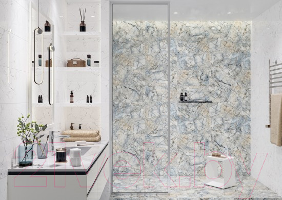 Изображение товара Плитка Beryoza Ceramica Solo (500x250, белый)
