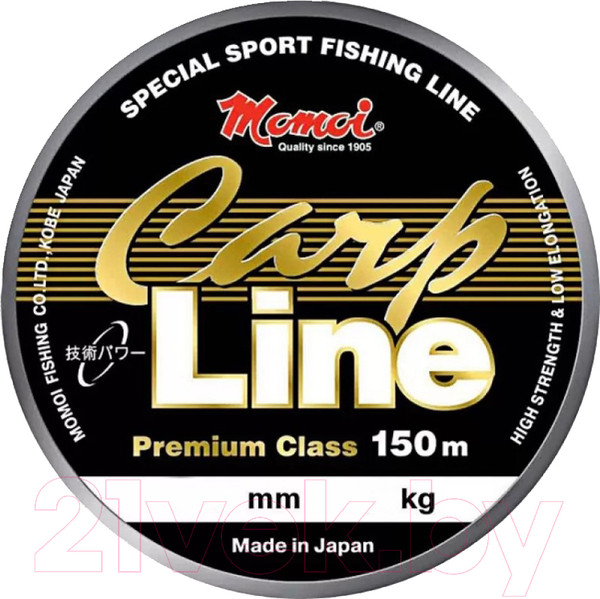 Изображение товара Леска монофильная Momoi Carp Line 0.28мм (150м)