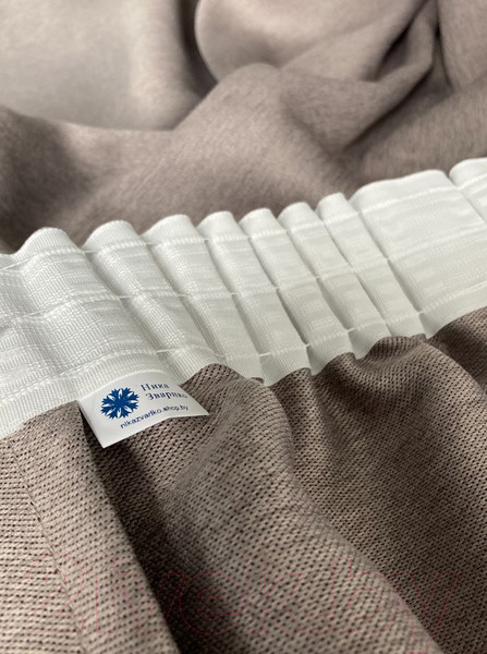 Изображение товара Штора Ника Зварико 888250 200x250 (светло-серый/меланж 05)