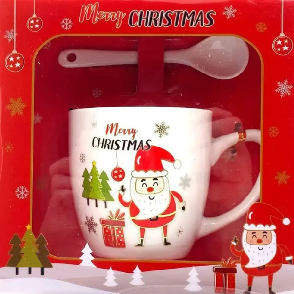 Изображение товара Кружка с ложкой DomiNado AT-1439B