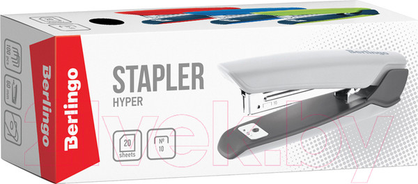 Изображение товара Степлер Berlingo Hyper / KSn_25210 (красный)