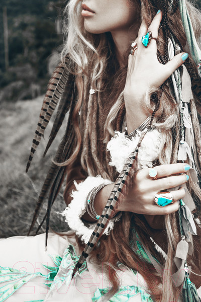 Изображение товара Картина Orlix Девушка Бохо / CA-13947