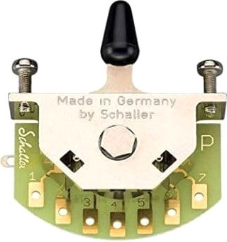 Изображение товара Переключатель гитарный Schaller Megaswitch P / 15310004
