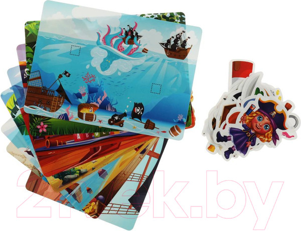 Изображение товара Развивающая игра Умные игры Храбрые пираты. IQ-липучки / 4650250511045