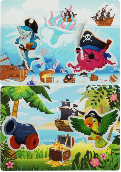 Изображение товара Развивающая игра Умные игры Храбрые пираты. IQ-липучки / 4650250511045