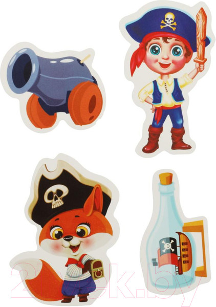 Изображение товара Развивающая игра Умные игры Храбрые пираты. IQ-липучки / 4650250511045