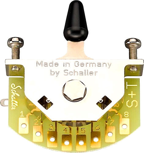Изображение товара Переключатель гитарный Schaller Megaswitch S / 15310003