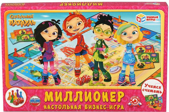 Изображение товара Настольная игра Умные игры Миллионер. Сказочный патруль / 4690590210055