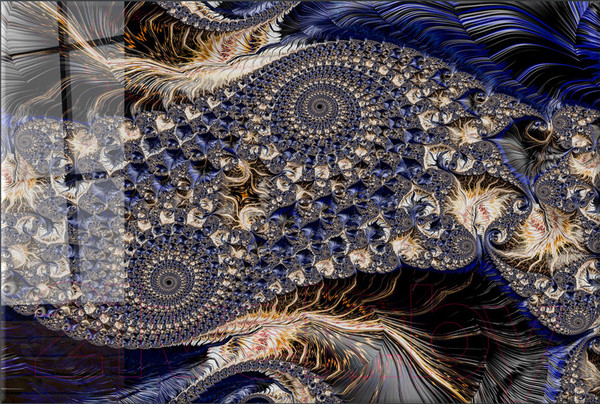 Изображение товара Картина Orlix Фрактальное золото / CA-13955