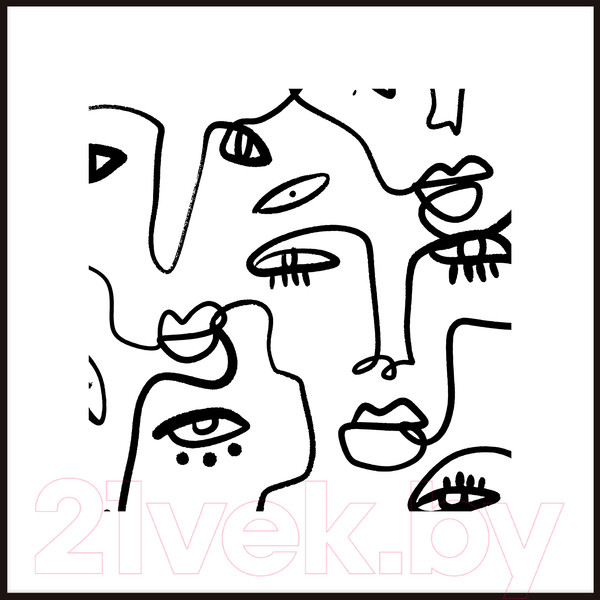 Изображение товара Картина Orlix Шарж на лица / OB-14289