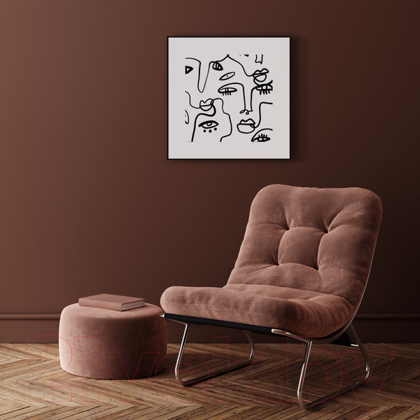 Изображение товара Картина Orlix Шарж на лица / OB-14289