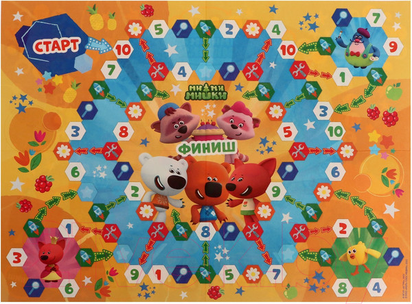 Изображение товара Настольная игра Умные игры Азбука и счет. Ми-ми-мишки / 4680107974259