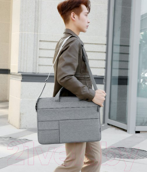 Изображение товара Сумка для ноутбука Miru Pockelot 17.3 / MLB-1047 (серый)
