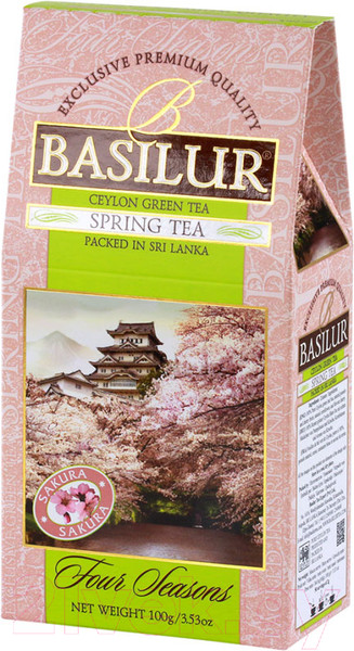 Изображение товара Чай листовой Basilur Времена Года. Весенний чай (100г)