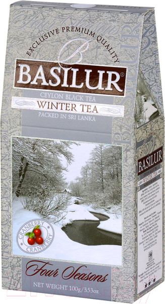 Изображение товара Чай листовой Basilur Времена Года. Зимний чай (100г)