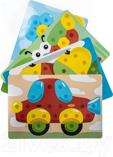 Изображение товара Развивающая игра Baby Toys Мозаика Рыбка / 03576
