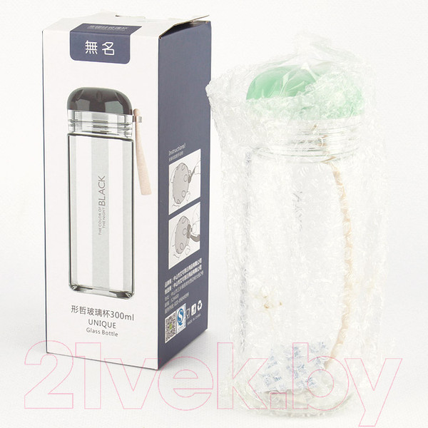 Изображение товара Бутылка для воды Darvish DV-H-1477 (300мл, ассорти)