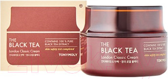 Изображение товара Крем для лица Tony Moly The Black Tea London Classic Cream Антивозрастной (50мл)