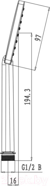Изображение товара Лейка ручного душа LEMARK LM1411C