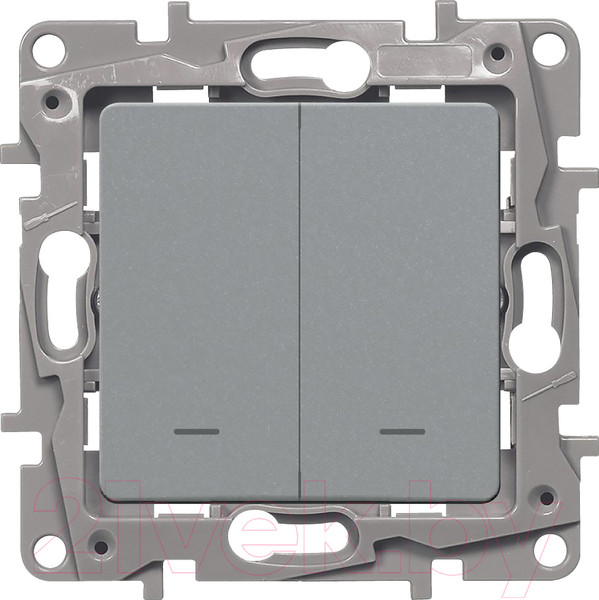 Изображение товара Выключатель Legrand Etika 672404 (алюминий)