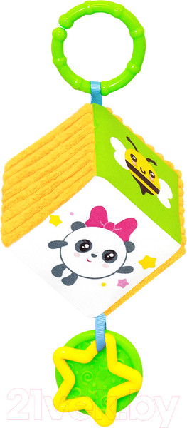 Изображение товара Прорезыватель для зубов Мякиши Малышарики подвеска с прорезывателем Пандочка / 402