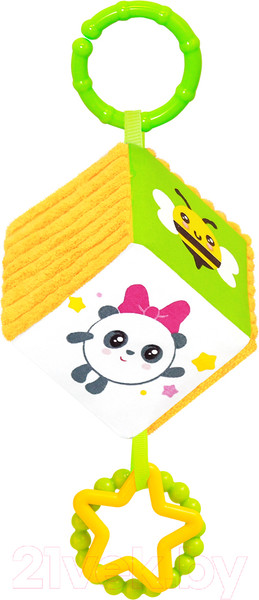 Изображение товара Прорезыватель для зубов Мякиши Малышарики подвеска с прорезывателем Пандочка / 402
