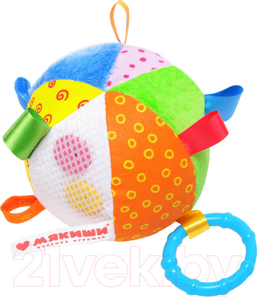 Изображение товара Развивающая игрушка Мякиши Мячик с петельками / 263