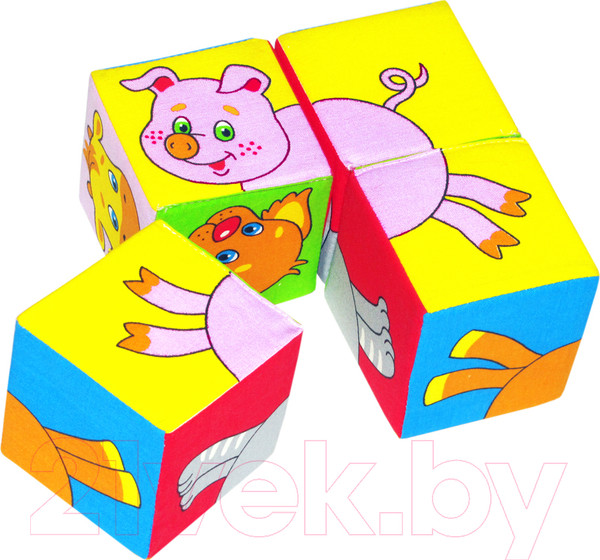 Изображение товара Развивающая игра Мякиши Собери картинку. Животные / 236