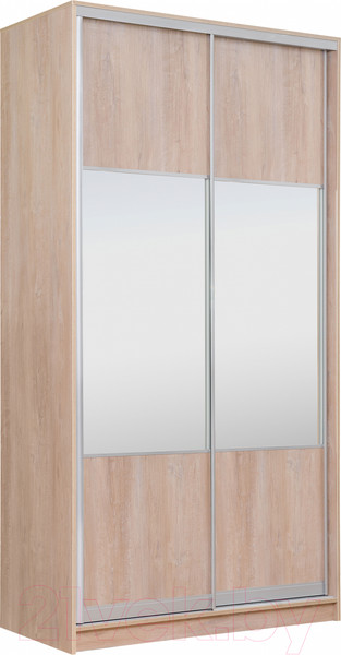 Изображение товара Шкаф-купе Рэйгрупп 138 TTX Elgon РГ-05.01 (дуб торонто/хром)