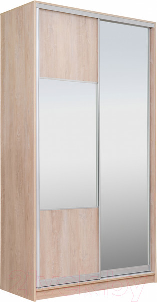 Изображение товара Шкаф-купе Рэйгрупп 138 TTX Elgon РГ-05.06 (дуб торонто/хром)