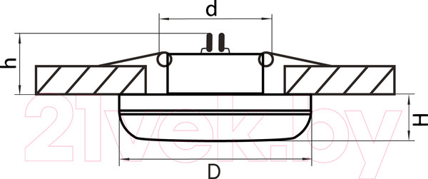 Изображение товара Точечный светильник Lightstar Piano Mini 011278