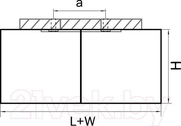 Изображение товара Точечный светильник Lightstar Monocco 212527