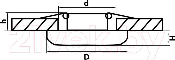 Изображение товара Точечный светильник Lightstar Monde 071136