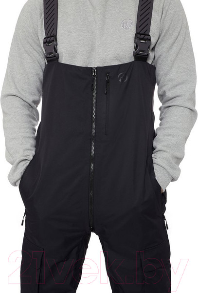 Изображение товара Полукомбинезон для охоты и рыбалки FHM Guard Insulated V2 / 10013 (L, черный)