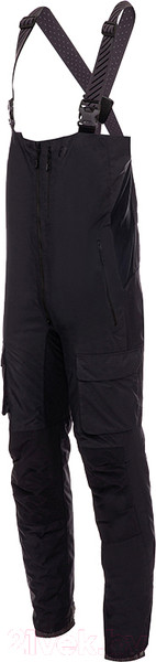 Изображение товара Полукомбинезон для охоты и рыбалки FHM Guard Insulated V2 / 10012 (LS, черный)