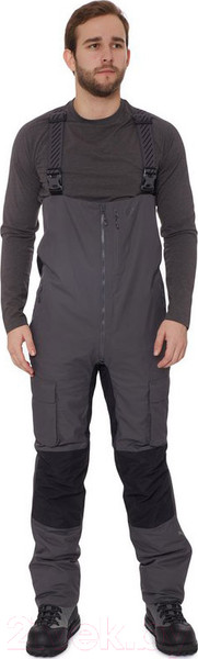 Изображение товара Полукомбинезон для охоты и рыбалки FHM Guard Insulated V2 / 10005 (3XL, серый)