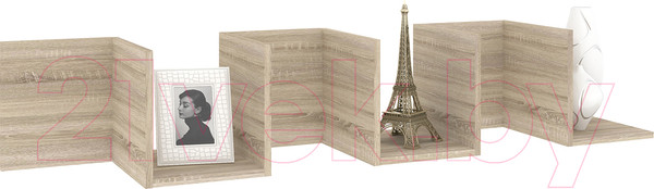 Изображение товара Полка Mio Tesoro РИК-28 (дуб сонома)