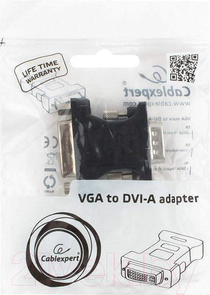 Изображение товара Адаптер Gembird A-VGAM-DVIF-01