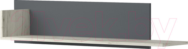 Изображение товара Полка Памир ПКС-12 (крафт белый/антрацит)