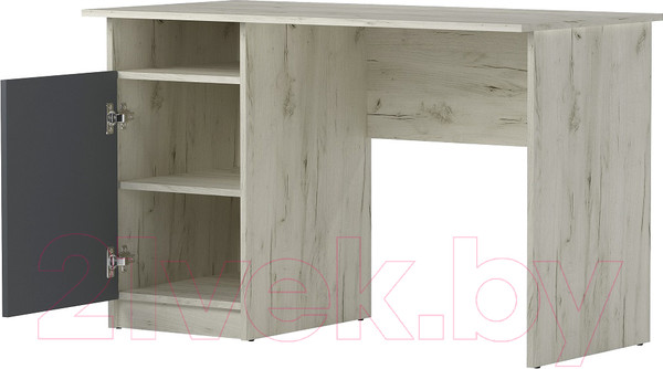 Изображение товара Письменный стол Памир ПКС-12 (крафт белый/антрацит)