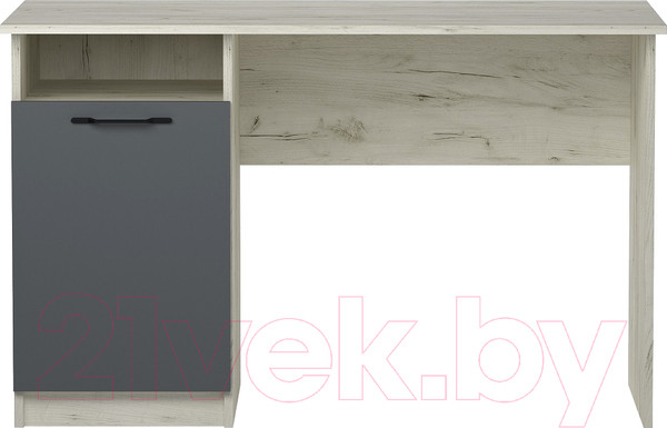 Изображение товара Письменный стол Памир ПКС-12 (крафт белый/антрацит)