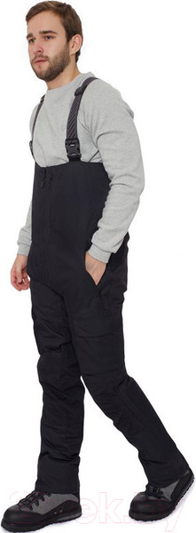 Изображение товара Полукомбинезон для охоты и рыбалки FHM Guard Insulated V2 / 10019 (3XL, черный)