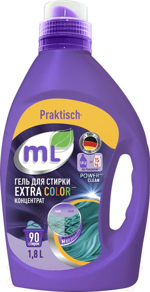 Изображение товара Гель для стирки Meine Liebe Extra Color Концентрат / ML31223 (1.8л)