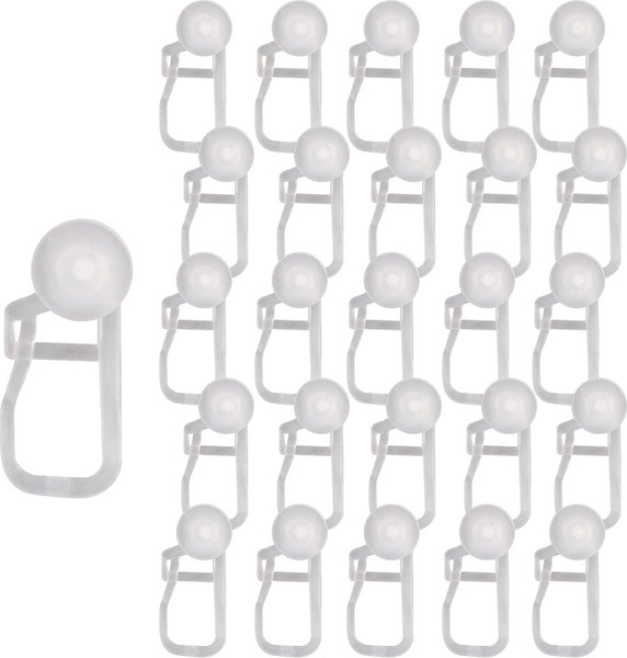 Изображение товара Крючок потолочный для штор Мультидом МГ76-122 (25шт)