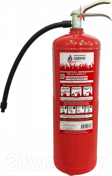 Изображение товара Огнетушитель Эдванс ОП-5 (з)