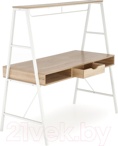 Изображение товара Письменный стол Halmar B48 (дуб сонома/белый)